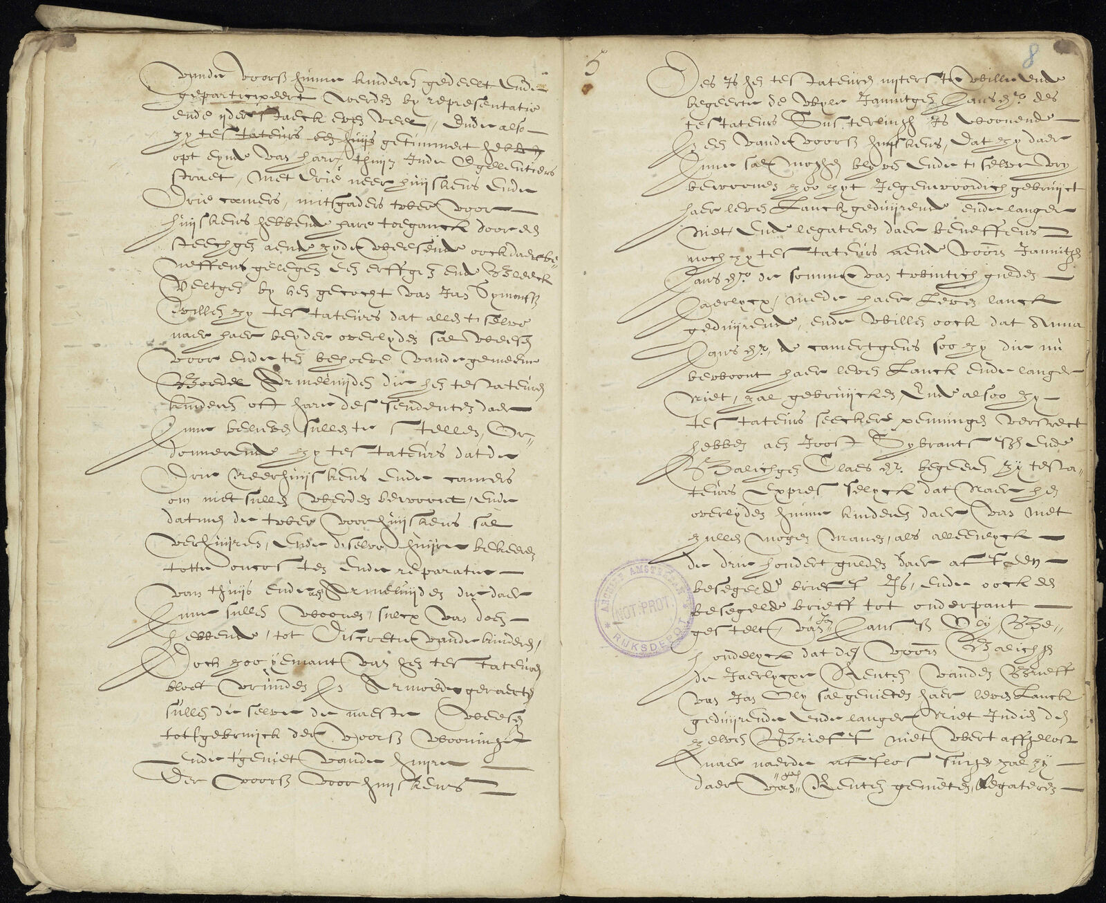 Testament van Claes Claesz Anslo en Geert Jansdr., 1625, fol. 5