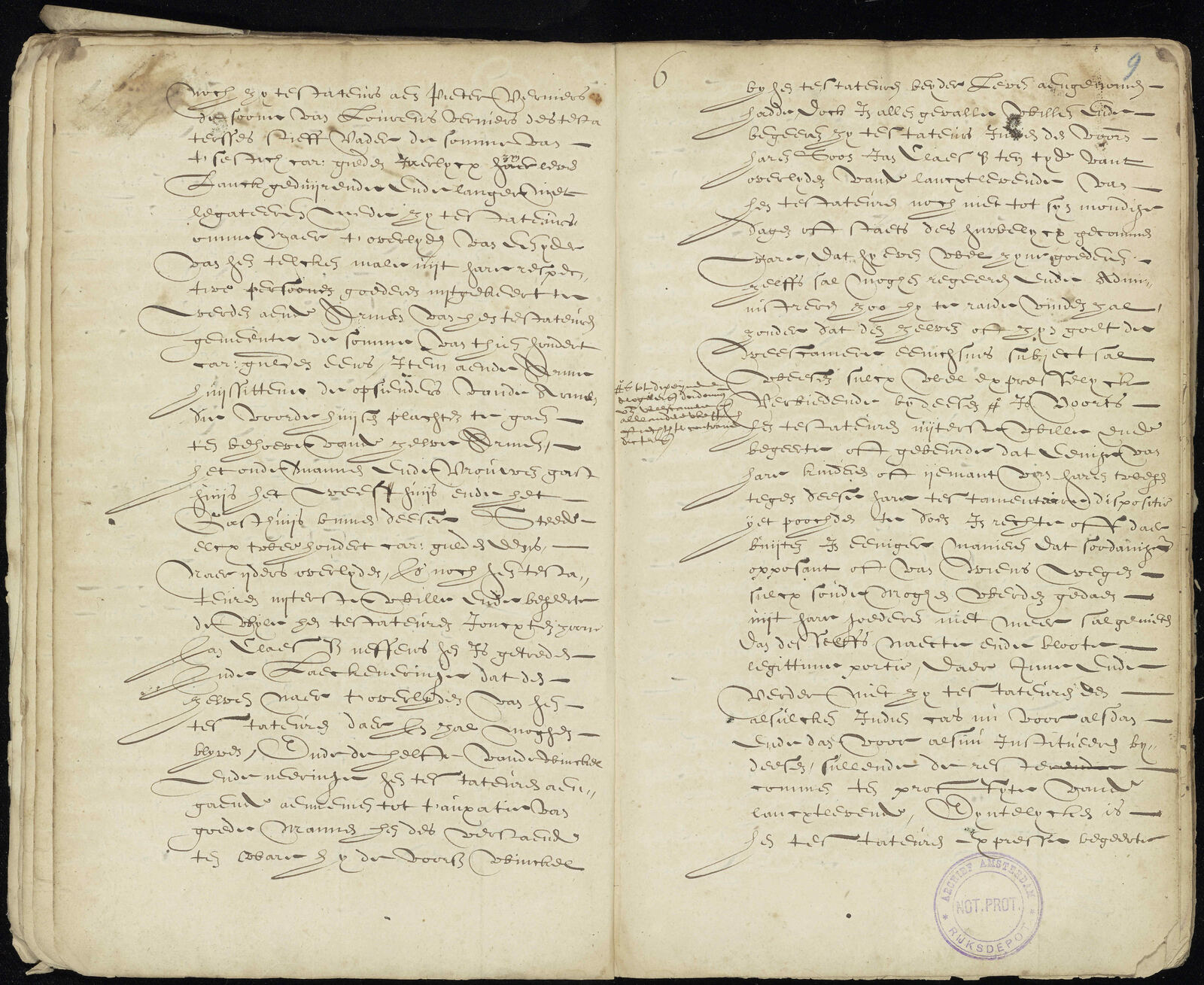 Testament van Claes Claesz Anslo en Geert Jansdr., 1625, fol. 6
