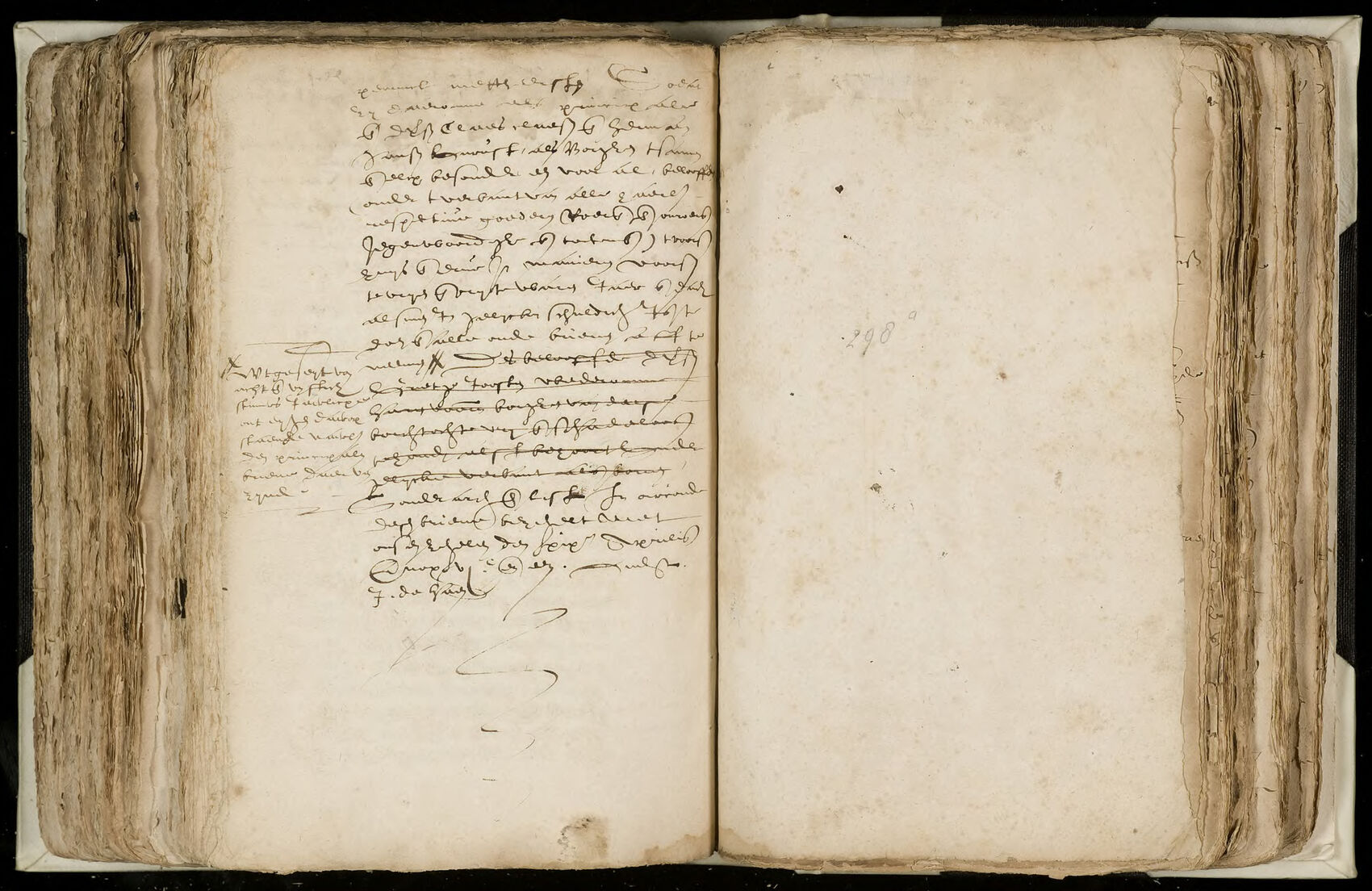 Schepenkennisboek Amsterdam, akte De Witte Voet 1601, folio (2)